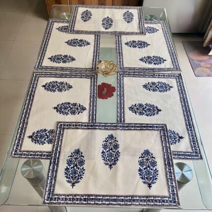 Indigo Viraasat Dining Placemats (Set of 6)