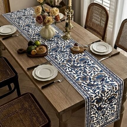 Indigo Viraasat Table Runner
