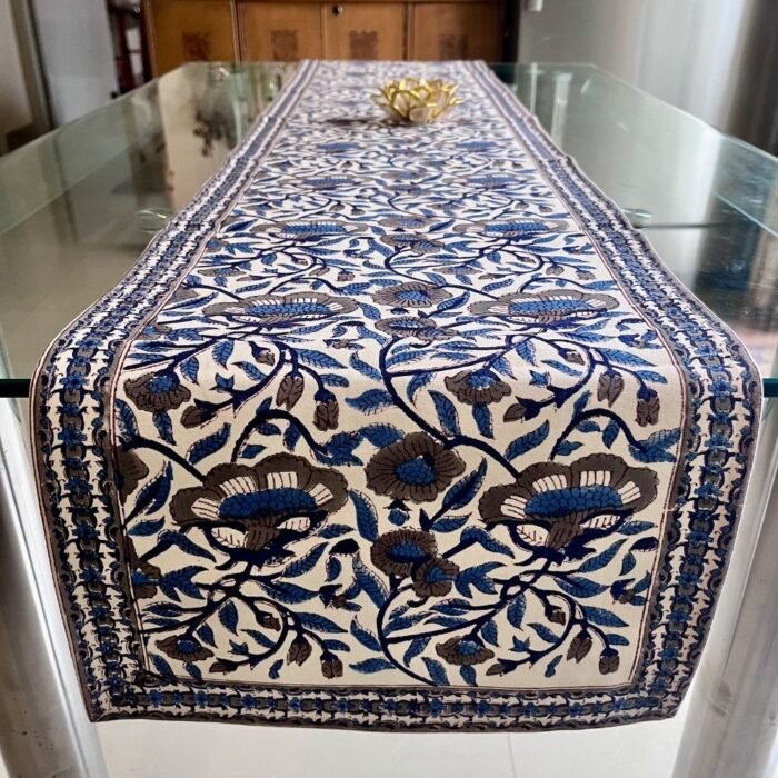Indigo Viraasat Table Runner - Image 3