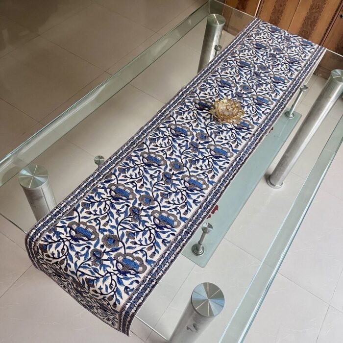 Indigo Viraasat Table Runner - Image 2