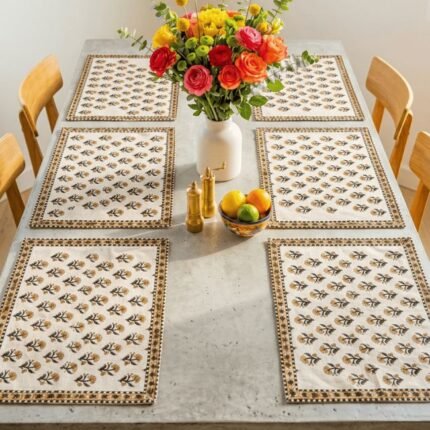 Kesar Bootidar Dining Placemats (Set of 6)