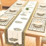 Kesar Bootidar 7-Piece Dining Table Set (Table Runner and 6 Mats) - Image 7