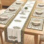 Kesar Bootidar 7-Piece Dining Table Set (Table Runner and 6 Mats) - Image 6