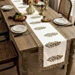 Kesar Bootidar 7-Piece Dining Table Set (Table Runner and 6 Mats) - Image 3