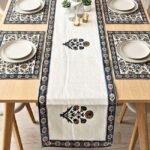 Neel Aangan Jaal 7-Piece Dining Table Set (Table Runner and 6 Mats) - Image 3