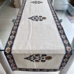 Neel Aangan Jaal 7-Piece Dining Table Set (Table Runner and 6 Mats) - Image 3