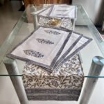 Neel Baagh 7-Piece Dining Table Set (Table Runner and 6 Mats) - Image 2