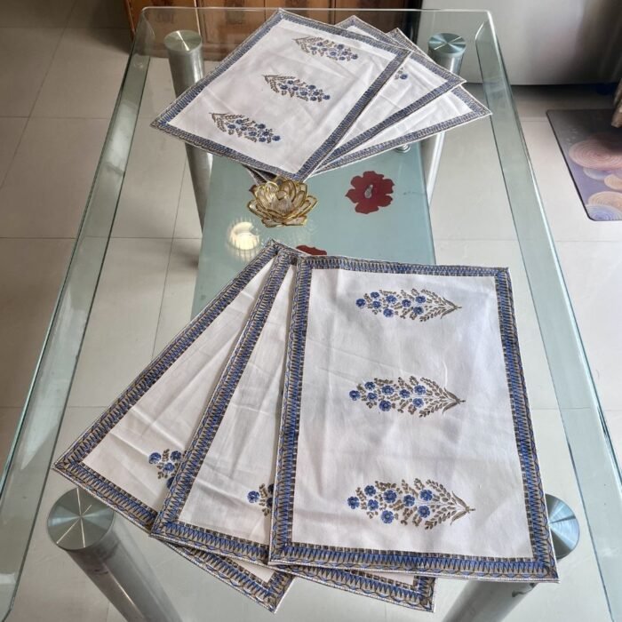 Neel Baagh Dining Placemats (Set of 6) - Image 4