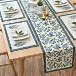 Neelkamal Vatika Dining Set (Table Runner and 6 Mats) - Image 3
