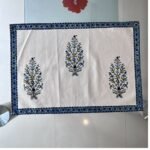Neelkamal Vatika Dining Set (Table Runner and 6 Mats) - Image 3