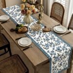 Neelkamal Vatika Dining Set (Table Runner and 6 Mats) - Image 6
