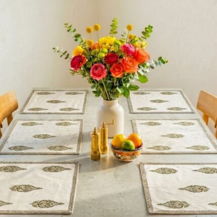 Panna Gulistan Dining Placemats (Set of 6)