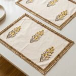 Rajbari Sunehri Buta Placemats (Set of 6) - Image 2