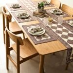 Rangmahal Rani Jaal Dining Ensemble (Table Runner and 6 Mats) - Image 4