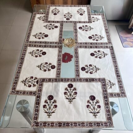 Surkh Guldaasta Dining Placemats (Set of 6)