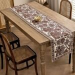Surkh Guldaasta 7-Piece Dining Table Set (Table Runner and 6 Mats) - Image 6