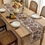 Surkh Guldaasta Hand Block Printed Cotton Table Runner