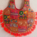 Kalash Komal Orange Matka Banjara Bag - Image 2