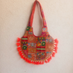 Kalash Komal Orange Matka Banjara Bag - Image 3