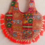 Kalash Komal Orange Matka Banjara Bag - Image 4