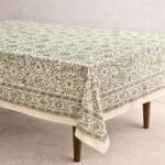 Bagh-e-Zaitoon Block Print Table Cover - Image 5