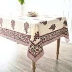 Gulnaar Baari Block Print Table Cover - Image 4