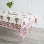 Gulnaar Baari Block Print Table Cover - Image 3