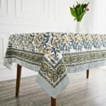 Hari-Baag Sanganeri Block Print Table Cover - Image 4
