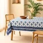 Neel Sarovar Block Print Table Cover - Image 6