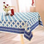 Neel Sarovar Block Print Table Cover - Image 5