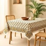 Peeli Angan Table Cover Block Print Table Cover