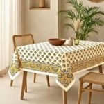 Peeli Angan Table Cover Block Print Table Cover - Image 5
