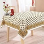 Peeli Angan Table Cover Block Print Table Cover - Image 4