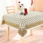 Peeli Angan Table Cover Block Print Table Cover - Image 2