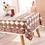 Riwaayat Weave Block Print Table Cover - Image 4