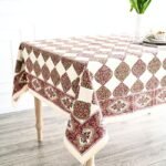 Riwaayat Weave Block Print Table Cover - Image 3