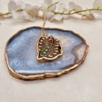 Aabroo Meenakari Agate Necklace - Image 5