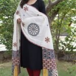 Aaranya Ajrakh Cotton Dupatta - Image 4
