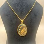 Royale Meenakari Agate Necklace - Image 4