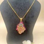 Amer Palace Meenakari Agate Necklace - Image 4