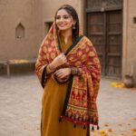 Anokhi Ajrakh Modal Silk Stole - Image 5