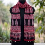 Bagh-e-Rajasthan Ajrakh Modal Silk Stole - Image 2