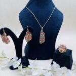 Banjara Jewel Meenakari Agate Jewelry Set