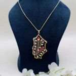 Chitrangan Meenakari Agate Jewelry Set - Image 3