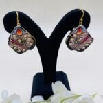 Chitrangan Meenakari Agate Jewelry Set - Image 4