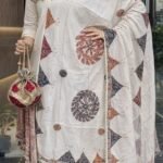 Eternal Earth Ajrakh Cotton Dupatta - Image 6