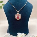 Gulistan Agate Meenakari Agate Jewelry Set - Image 2