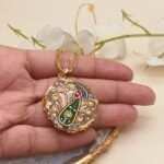 Gulistan Meenakari Agate Necklace - Image 2