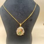 Gulnaar Meenakari Agate Necklace - Image 4