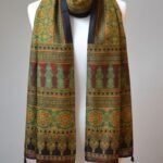 Heritage Hues Ajrakh Modal Silk Stole
